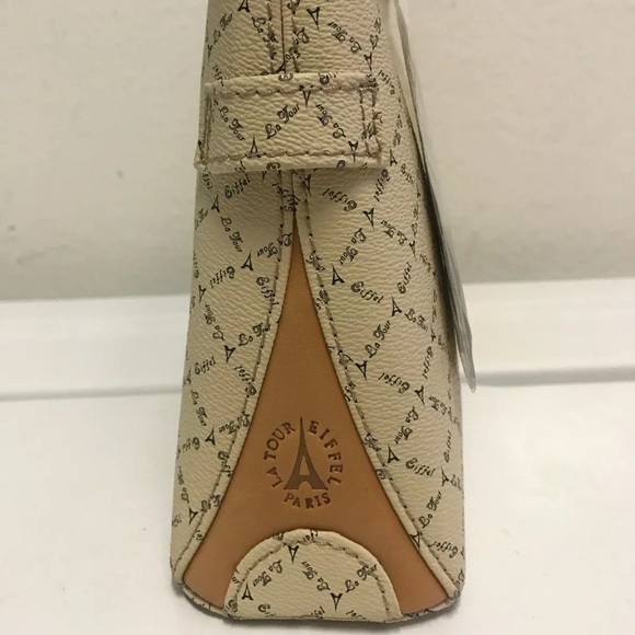 🚫SOLD🚫NWT La Tour Eiffel Paris 1887 Beige Vinyl Body - Picture 6 of 8